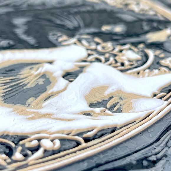 Ying Yang Cats Art Print, Black and White Cat Decor, Feline Mandala Art - Picture 8 of 9